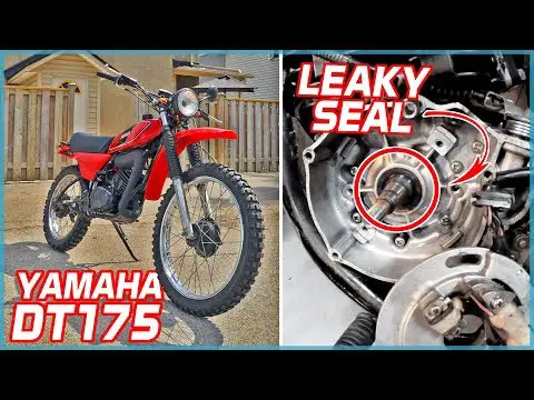 2 Stroke Left Crank Seal Replacement (Yamaha DT175)