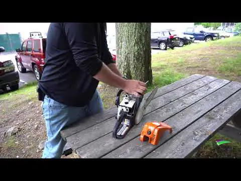 How to fix a flooded STIHL Chainsaw Engine