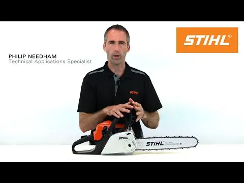 Chainbreak system by STIHL: the safety feature protecting you against kickback