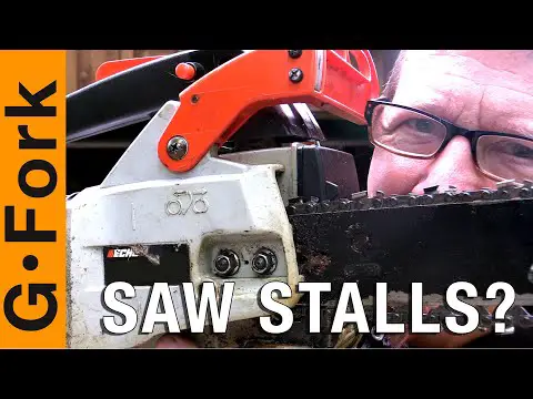 Your Chainsaw Stalls? You Can Fix It, Here&#039;s How