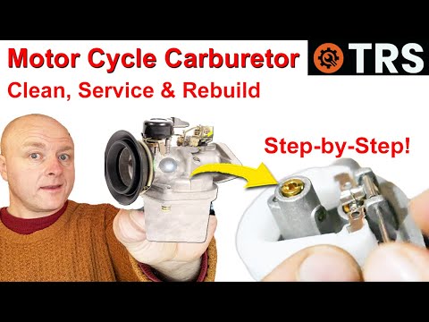 Fix Engine Surging Motorcycle Carburetor/Without Airline or Ultrasonic cleaner