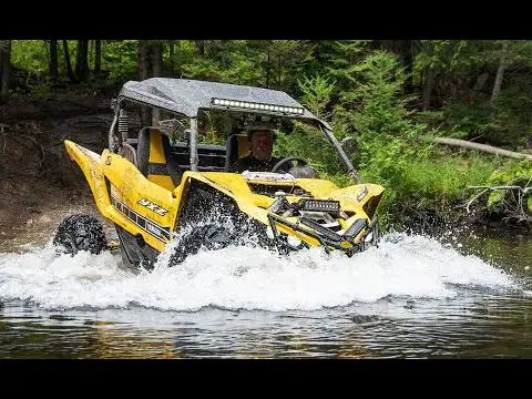 Strike 3 for the Yamaha YXZ - YXZ1000R Blows Another Clutch Playing in a Creek with Polaris RZR&#039;s