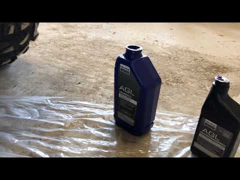 Polaris Ranger 570 Full Size Rear differential/transmission Fluid Change