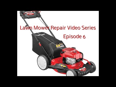 Lawn Mower Repair - How To Drain Bad or Old Gas and Clean Carburetor Bowl and Jet