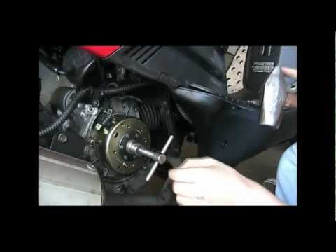 How To Fix (Replace) A GY6 Flywheel, Cdi, Stator, and Magneto