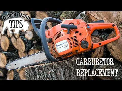 Husqvarna Chainsaw Carburetor Replacement (Same for Jonsered, RedMax, and Zama)- Ranch Hand Tips