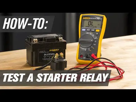 How To Test A Motorcycle, ATV &amp; UTV Starter Relay