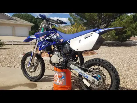 How to degrease a dirtbike engine!