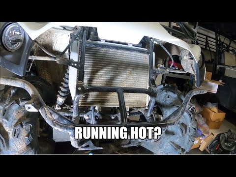 How To Clean Your ATV / UTV Radiator (Overheating?)