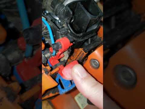 Connecting the kill switch wire on Husqvarna Rancher 455