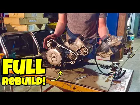 TAKING APART THE TWO STROKE ENGINE!