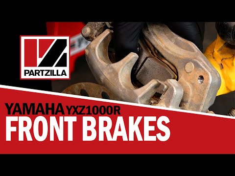 Yamaha YXZ1000R Front Brake Pad Change | How to Change the Brake Pads on a YXZ1000R | Partzilla.com