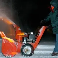 What to do when a snowblower is backfiring.