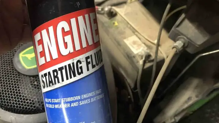 Lawn Mower Only Starts With Starter Fluid? Check These!
