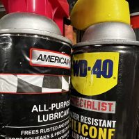 Hedge trimmer lubricant options.