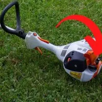 Fix a broken string trimmer pull cord.
