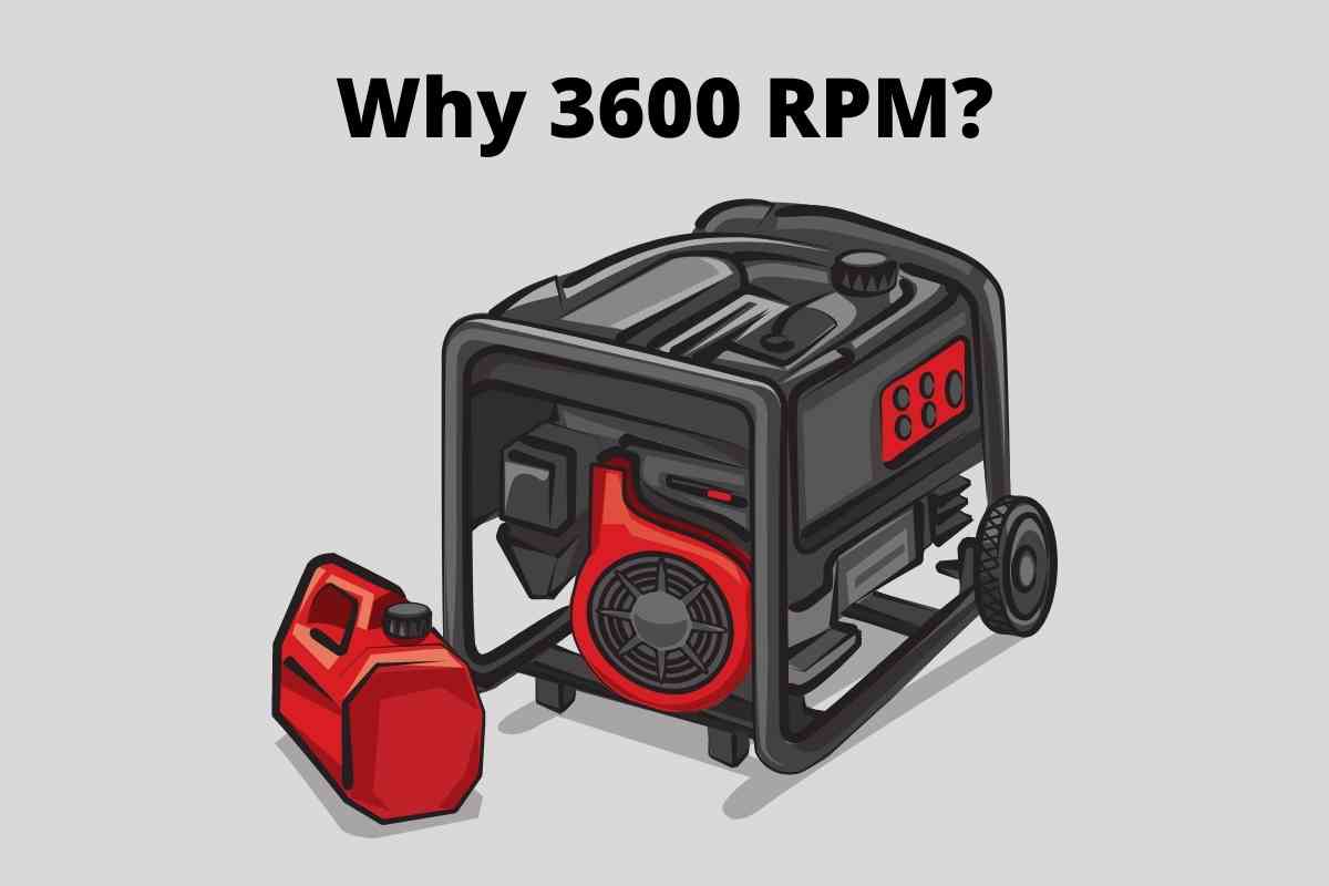 Why Do Generators Run at 3,600 RPM?