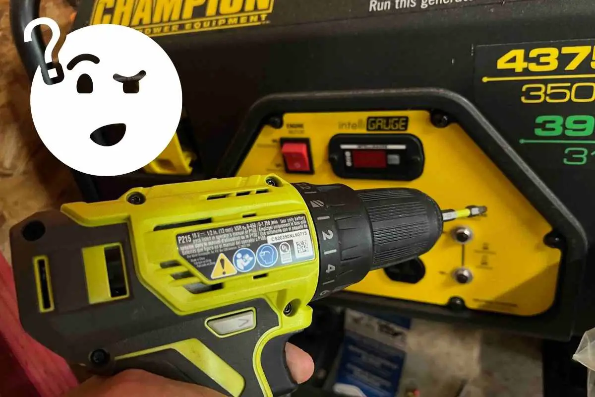 Can You Start a Generator With a Drill?