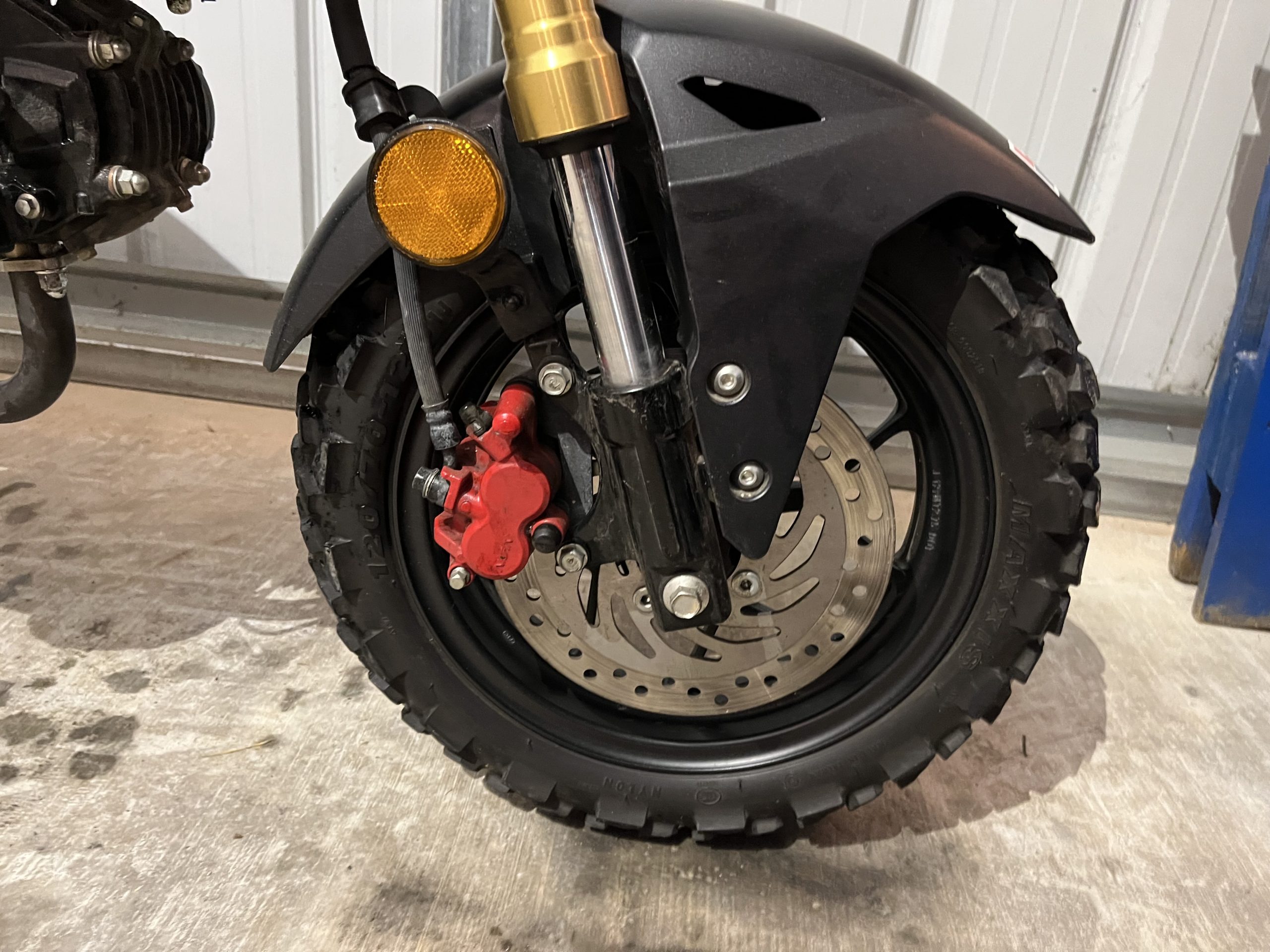 honda grom tire psi